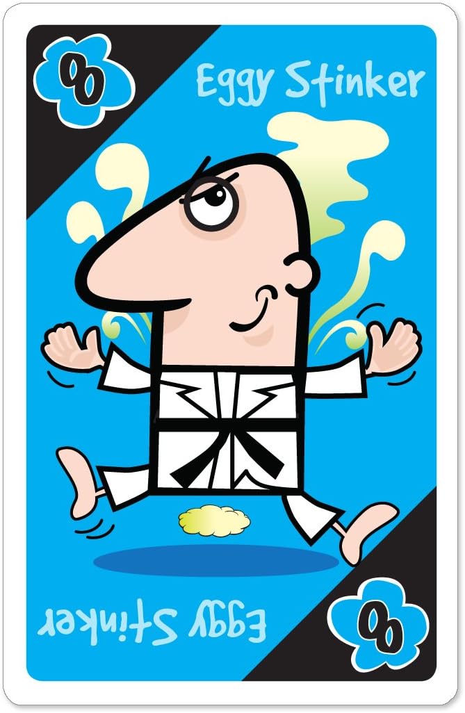 Cheatwell Games Fart Card Game - The Explosive Card Game - Easy to Learn Fast Flatulent Fun, Kids Family & Friends Party Game, Funny Fast Acting, Toilet Humour, Ages 8+, 3+ Players