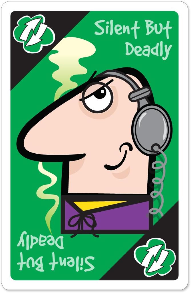 Cheatwell Games Fart Card Game - The Explosive Card Game - Easy to Learn Fast Flatulent Fun, Kids Family & Friends Party Game, Funny Fast Acting, Toilet Humour, Ages 8+, 3+ Players