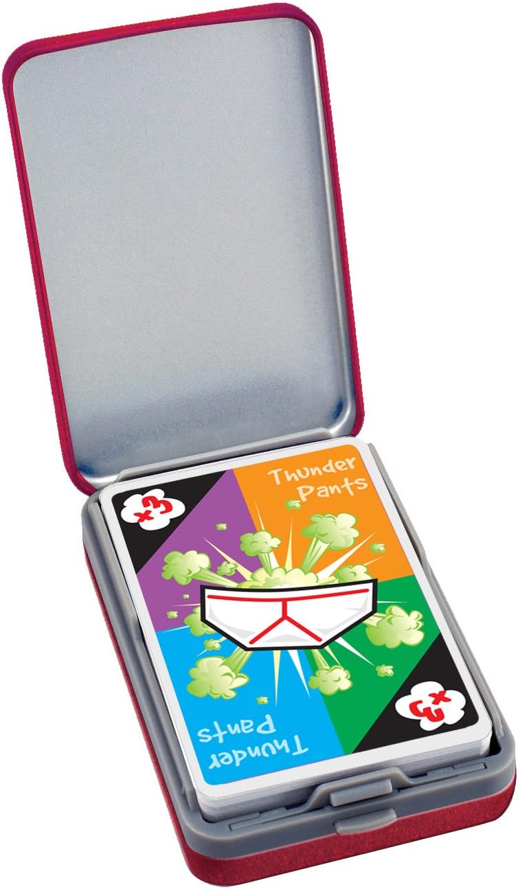 Cheatwell Games Fart Card Game - The Explosive Card Game - Easy to Learn Fast Flatulent Fun, Kids Family & Friends Party Game, Funny Fast Acting, Toilet Humour, Ages 8+, 3+ Players
