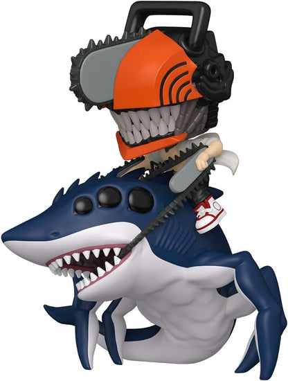 Funko POP! Ride Deluxe: Chainsaw Man: Reze - Chainsaw Man & Beam - Sammelbare Vinylfigur - Geschenkidee - Offizielles Merchandise - Spielzeug für Kinder & Erwachsene - Modellfigur für Sammler