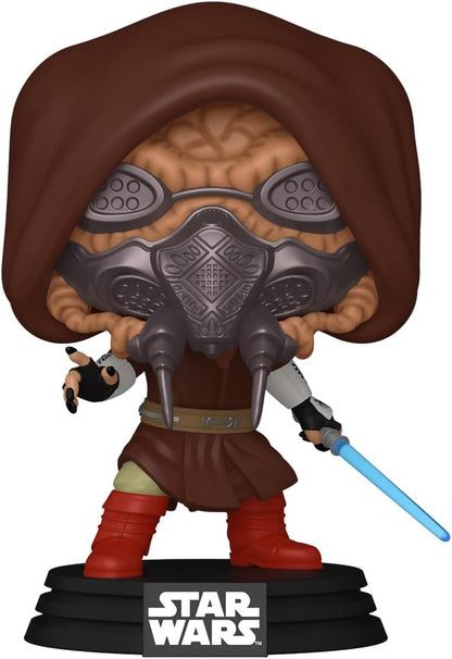 Funko POP! Star Wars: Clone Wars - Plo Koon - Glow in the Dark - Sammelbare Vinylfigur - Geschenkidee - Offizielles Merchandise - Spielzeug für Kinder & Erwachsene - Modellfigur für Sammler