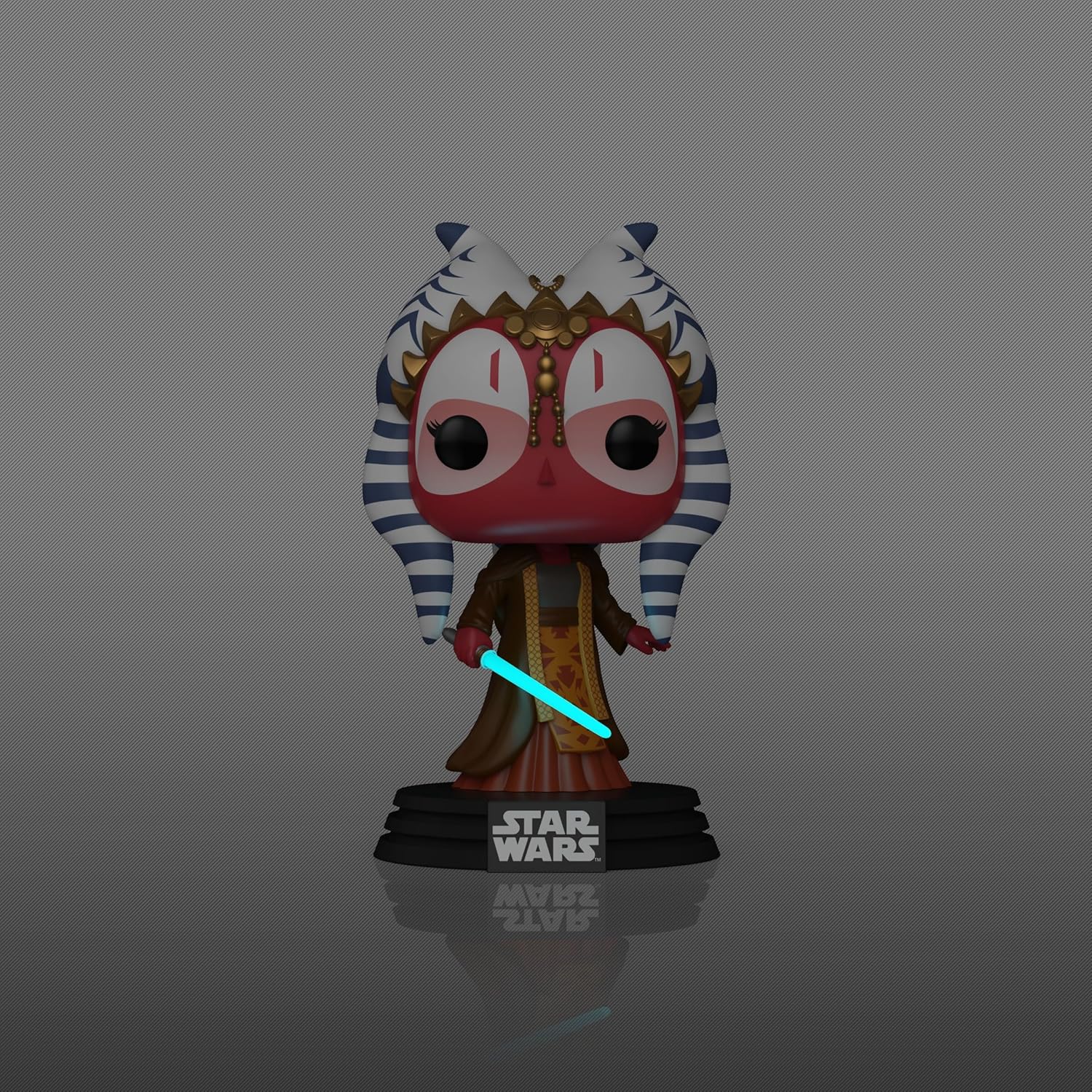 Funko POP! Star Wars: Clone Wars - Shaak Ti - Glow in the Dark - Sammelbare Vinylfigur - Geschenkidee - Offizielles Merchandise - Spielzeug für Kinder & Erwachsene - Modellfigur für Sammler