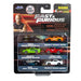Jada Toys Fast & Furious - Confezione da 6 nano-veicoli (1,65 pollici) - Set di 6 modellini auto in metallo con licenza ufficiale, mini veicoli per fan e bambini dai 3 anni in su, set da collezione in
