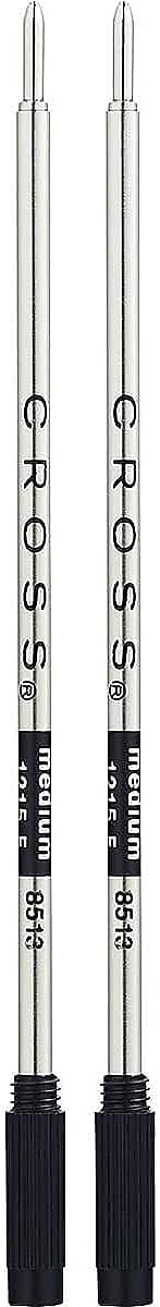 Cross Ballpoint Refill, Medium Black, 2 per card, (8513-2