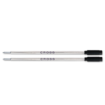 Cross Ballpoint Refill, Medium Black, 2 per card, (8513-2