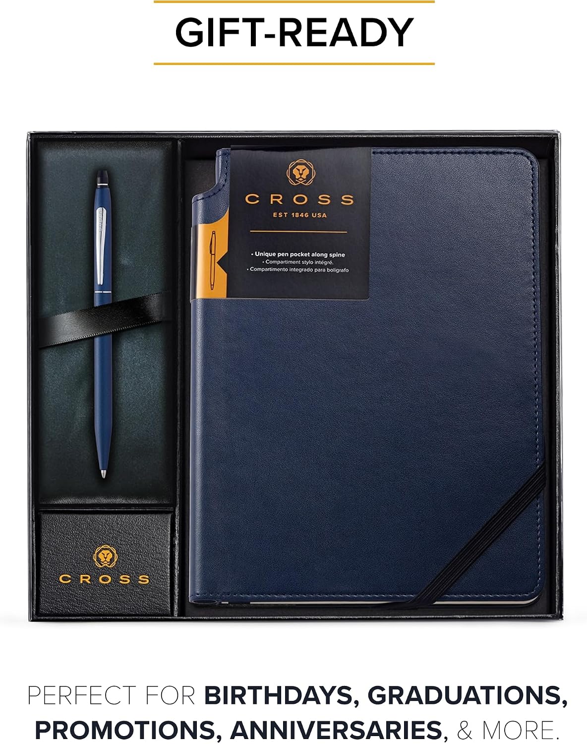 Cross AT0622-121/2 Century Ballpoint Pen with Diary Medium Gift Set