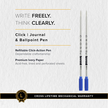 Cross AT0622-121/2 Century Ballpoint Pen with Diary Medium Gift Set