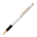 CROSS Century II Pearlescent White Lacquer Rollerball Pen with Rose-Gold Tone Appointments