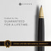 Cross Coventry Ballpoint Pen Medium Black Gold Gift Boxed