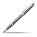 Cross Bailey Light Click-Off Cap Plastic Fountain Pen with Resin Finish, Medium Fountain, includes Premium Gift Box and Black Cartridge, 1 Pack, Polished Grey
