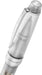 Cross Bailey Light Translucent Ballpoint Pen Refill 8562-1 Black Line Width M - Medium, Indelible, Cap Model, Premium Gift Packaging, Translucent Clear/Chrome