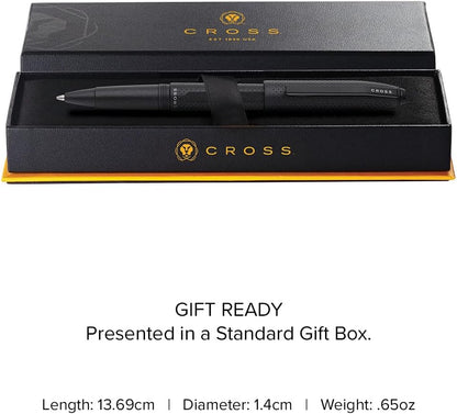 Cross Prism Obsidian Black Resin with Polished Black Appointments Rollerball Pen