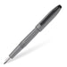 Cross Prism Graphite Resin with Polished Black Appointments and Polished Chrome Stainless Steel Medium Nib Fountain Pen