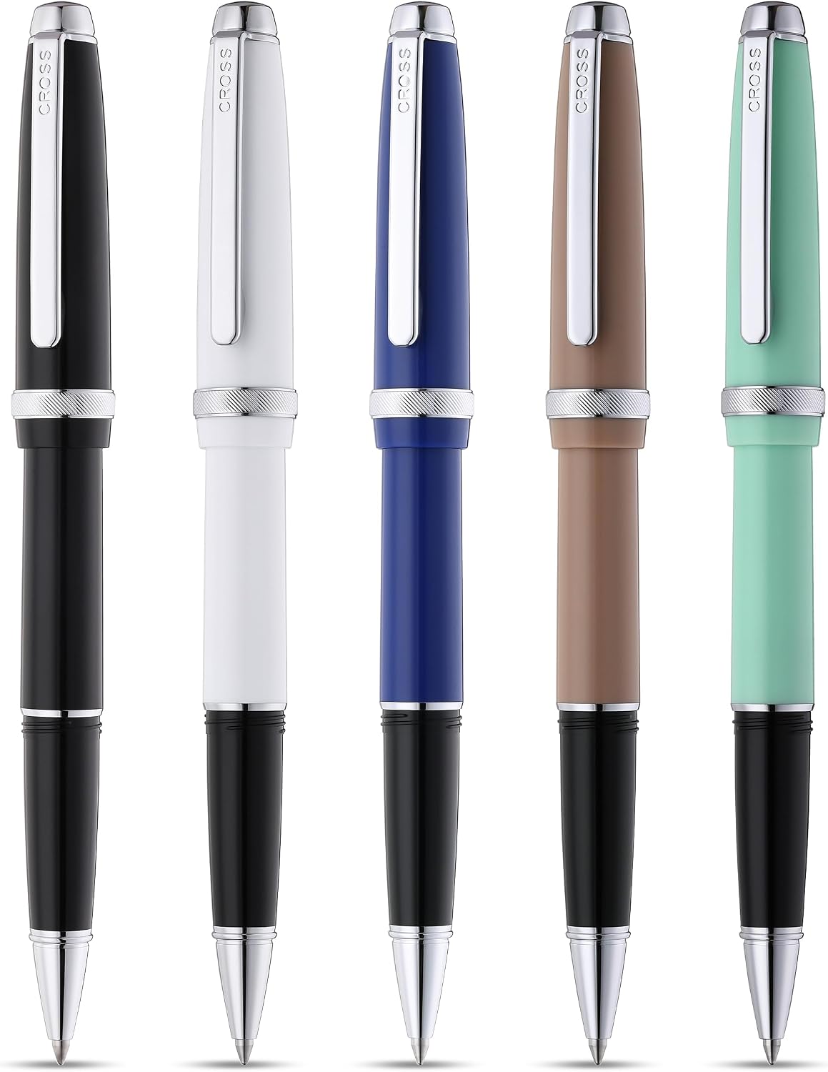 Cross Lume Obsidian Black with Polished Chrome Appointments Ballpoint Pen