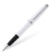 Cross Lume Porcelain White with Polished Chrome Appointments Ballpoint Pen