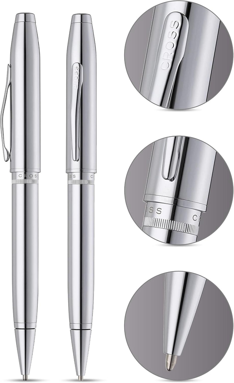 Cross Foundry Polished Chrome with Polished Chrome Appointments Ballpoint Pen