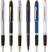 Cross Foundry Glossy Black Lacquer with PVD Gold Appointments Rollerball Pen
