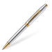 Cross Foundry Polished Chrome with PVD Gold Appointments Ballpoint Pen
