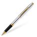 Cross Foundry Polished Chrome with PVD Gold Appointments Rollerball Pen