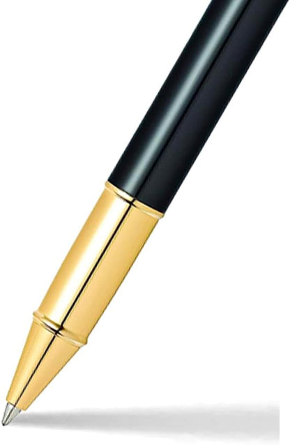 Sheaffer Gift Pack | Set of Ballpoint Pen + Rollerball Pen | 100 E9322 Glossy Black with Gold Tone