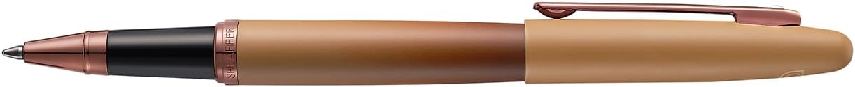 Sheaffer VFM 9428 Coffee Edition Matt Brown Rollerball Pen with Regal Brown PVD Trims