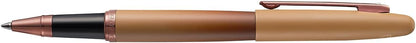 Sheaffer VFM 9428 Coffee Edition Matt Brown Rollerball Pen with Regal Brown PVD Trims