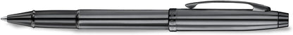 Sheaffer 100 x Rollerball Pens | E9375 Ionic Glossy Grey with PVD Edges | Premium Rollerball Pen