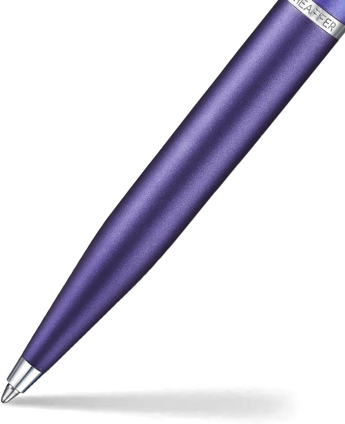Sheaffer Expressions VFM 9430 Ballpoint Pen, Blue and Purple Pearlised Gradient with Chrome-Plated Trims