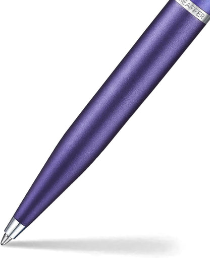 Sheaffer Expressions VFM 9430 Ballpoint Pen, Blue and Purple Pearlised Gradient with Chrome-Plated Trims