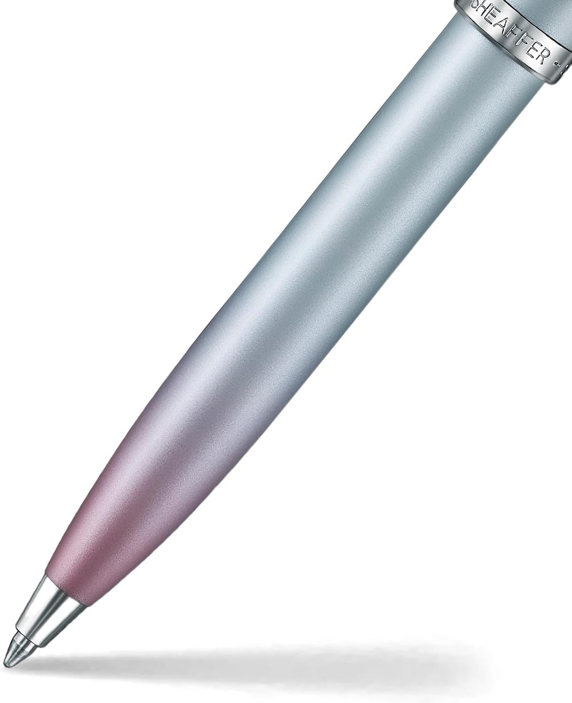 Sheaffer Expressions 100 Pen, Blue and Purple Pearlised Gradient, Metal with Chrome-Plated Trims, Medium Point, Refillable (Ballpoint Pen