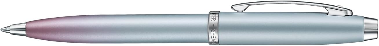 Sheaffer Expressions 100 Pen, Blue and Purple Pearlised Gradient, Metal with Chrome-Plated Trims, Medium Point, Refillable (Ballpoint Pen