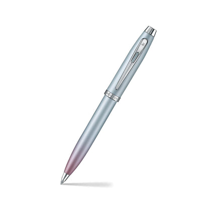 Sheaffer Expressions 100 Pen, Blue and Purple Pearlised Gradient, Metal with Chrome-Plated Trims, Medium Point, Refillable (Ballpoint Pen