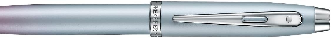 Sheaffer Expressions 100 Pen, Blue and Purple Pearlised Gradient, Metal with Chrome-Plated Trims, Medium Point, Refillable (Ballpoint Pen