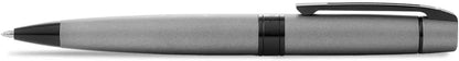 Sheaffer 300 9345 Matte Grey Ballpoint Pen with Polished Black Trims