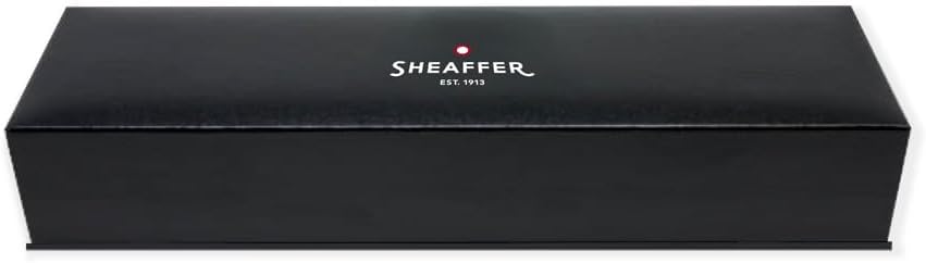 Sheaffer VFM Nickel Plate Trim Fountain Ballpoint Kit - Neon Blue
