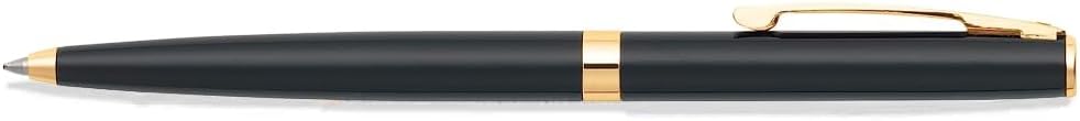 Sheaffer Sagaris Gold Tone Trim Ballpoint Pen - Gloss Black