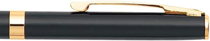 Sheaffer Sagaris Gold Tone Trim Ballpoint Pen - Gloss Black