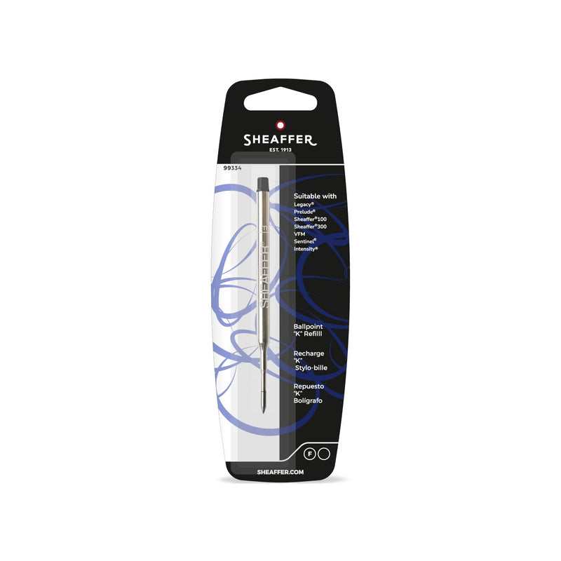Sheaffer K Style Ballpoint Pen Refill Fine Black