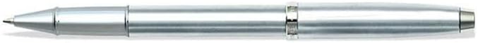 Sheaffer 100 - refillable rollerball pen, brushed chrome, plated nickel trim