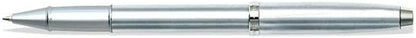 Sheaffer 100 - refillable rollerball pen, brushed chrome, plated nickel trim