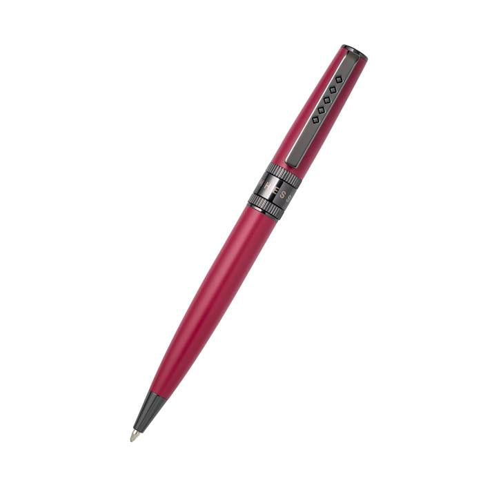Tom Hessin Rebel Collection Jewellers Rouge Ballpoint Pen With Gunmetal Trim