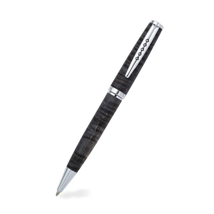 Tom Hessin Edinburgh Collection Stockbridge Stone Ballpoint Pen With Chrome Trim