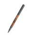 Tom Hessin Revolution Collection Rustic Rollerball Pen with Wooden Barrel & Gunmetal Trim