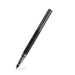 Tom Hessin Revolution Collection Charcoal Fountain Pen With Wooden Barrel, Gunmetal Trim & PVD Fine Nib