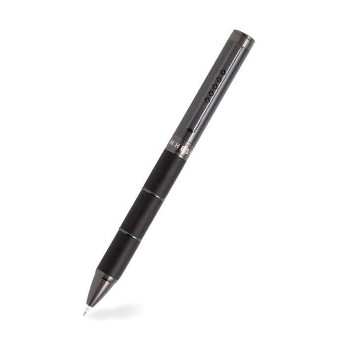 Tom Hessin Revolution Collection Charcoal Mechanical Pencil with Wooden Barrel & Gunmetal Trim