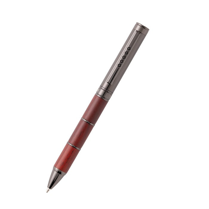 Tom Hessin Revolution Collection Ironbridge Ballpoint Pen with Gun Metal Trim
