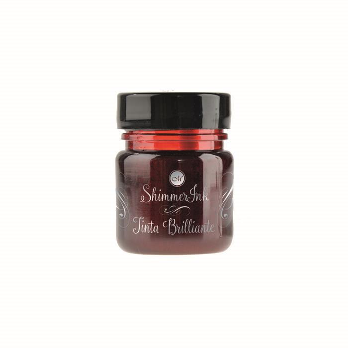 Manuscript Shimmer Ink 25ml - Brandy Flambe