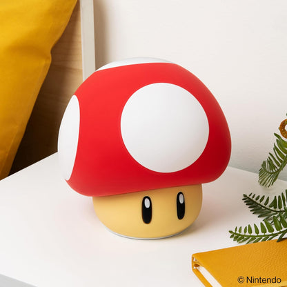 Nintendo: Paladone - Super Mario Mushroom Squishyglo Light Rechargeable (Lampada