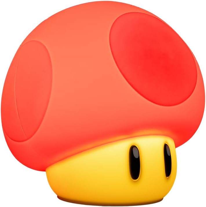 Nintendo: Paladone - Super Mario Mushroom Squishyglo Light Rechargeable (Lampada