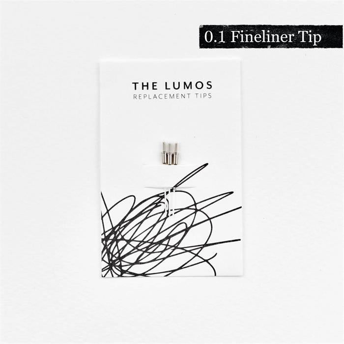 Tom's Studio Lumos replacement tips - 3 x 0.1 Fineliner